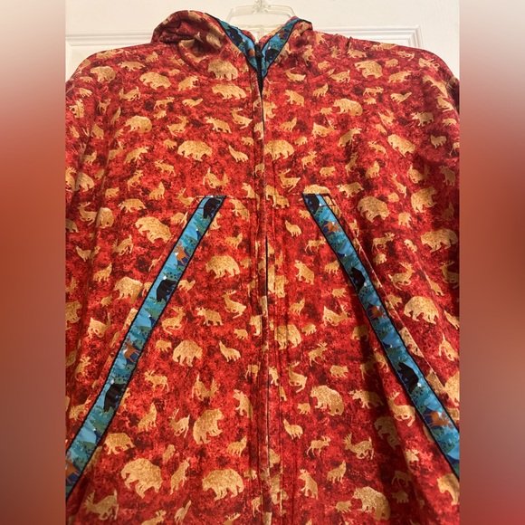 Traditional Alaska handmade womens kuspuk XL XXL - Picture 2 of 8